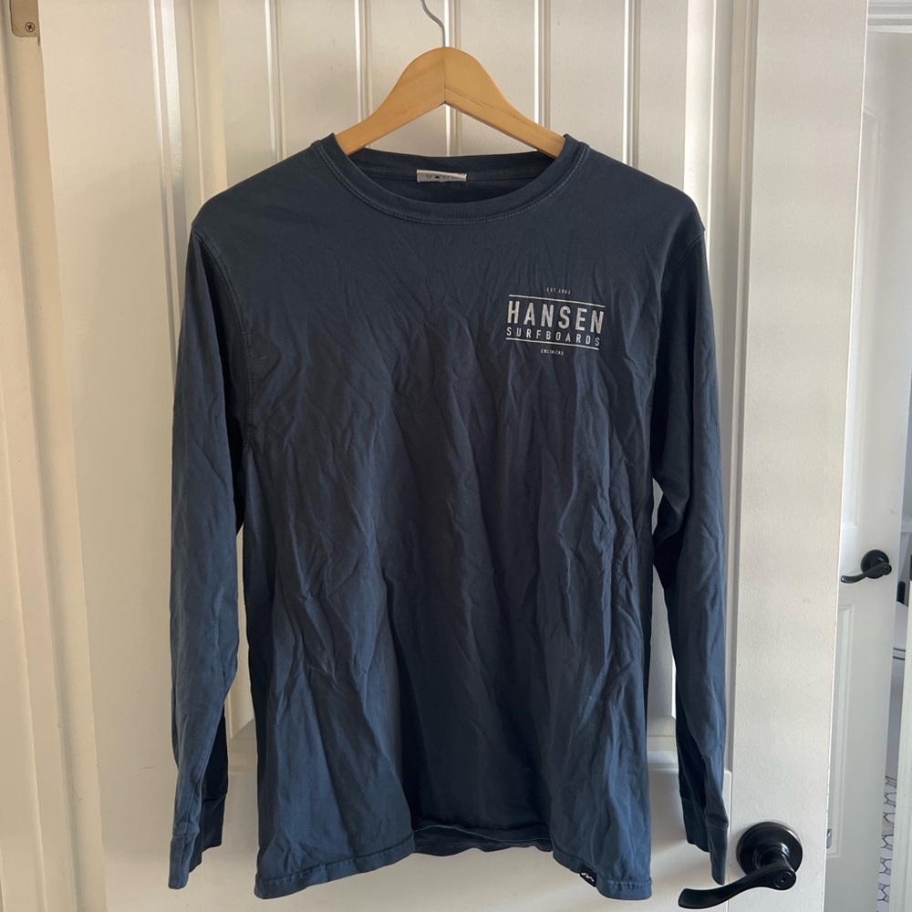 Navy Long Sleeve Shirt